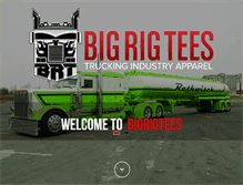 Tablet Screenshot of bigrigtees.com